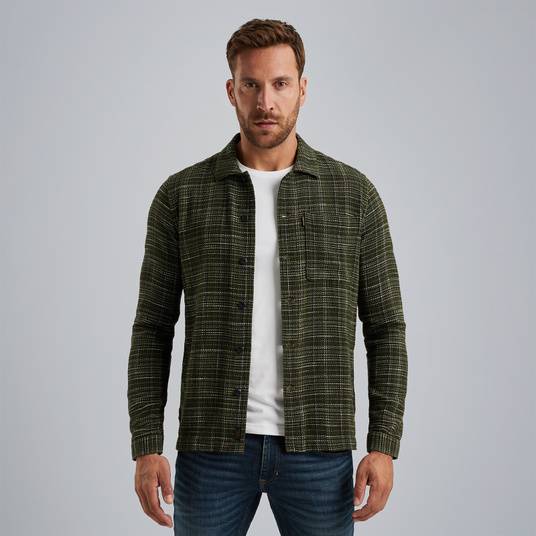 Pme Legend Hemdjacke mit Struktur Fabrik Onlineshop