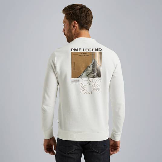 Pme Legend Sweatshirt mit Artwork Begrenztes Angebot