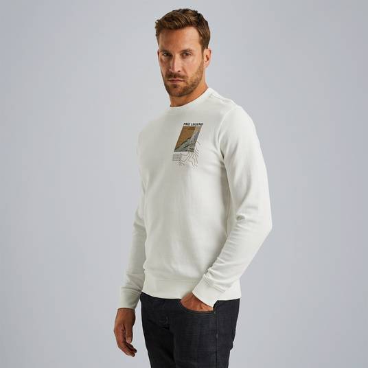 Pme Legend Sweatshirt mit Artwork Begrenztes Angebot