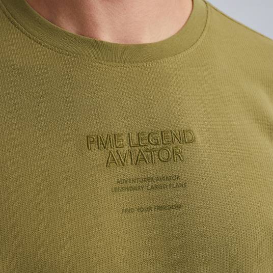 Pme Legend T-Shirt mit Waffelstruktur Black Friday