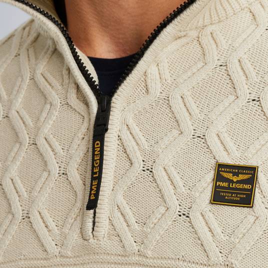Pme Legend Pullover mit halbem Reißverschluss Weihnachtsangebot
