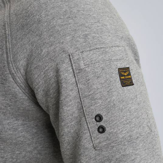 Pme Legend Sweatshirt mit Flight-Pocket Neueste Stile