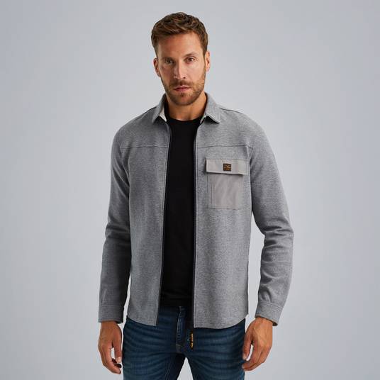 Pme Legend Hemdjacke mit Reißverschluss Im Verkauf