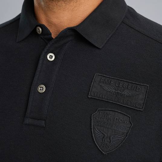 Pme Legend Poloshirt mit langen Ärmeln im Angebot