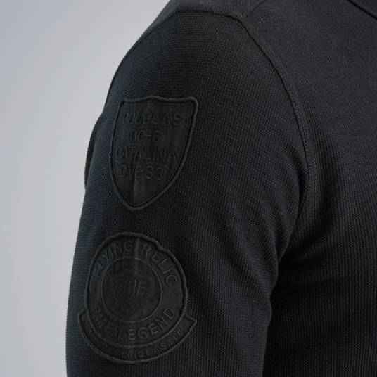Pme Legend Poloshirt mit langen Ärmeln im Angebot