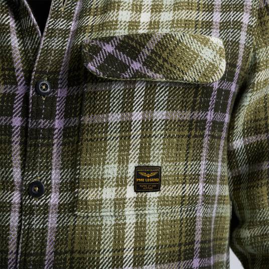 Pme Legend Hemdjacke mit Karomuster Fabrikverkauf