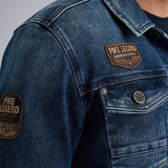 Pme Legend Jeansjacke mit Komfort-Stretch Osterangebot