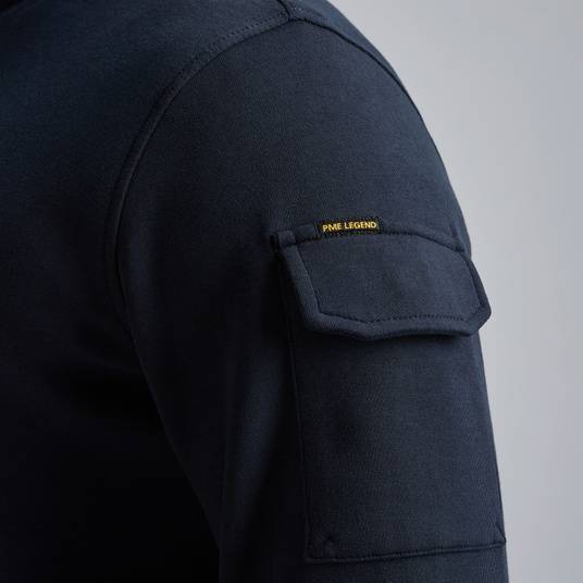 Pme Legend Pullover mit halbem Reißverschluss Große Rabatte