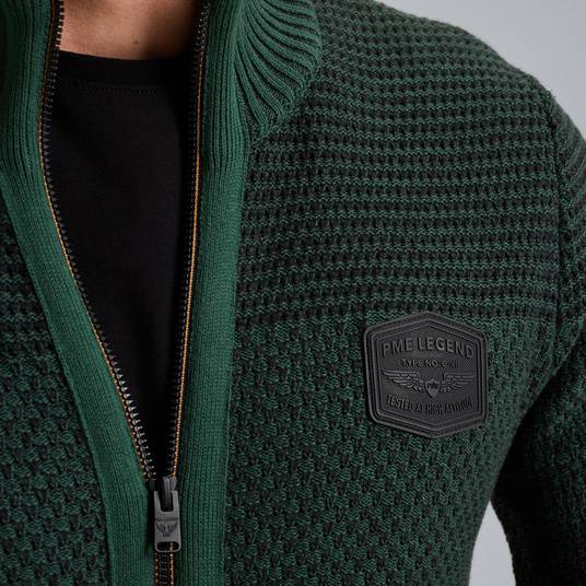 Pme Legend Strickjacke mit Reißverschluss Kauf eins, bekomm eins gratis