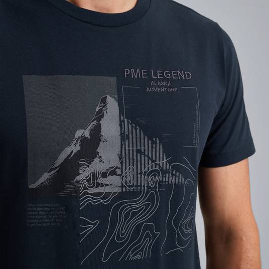 Pme Legend T-Shirt mit Artwork Online Outlet