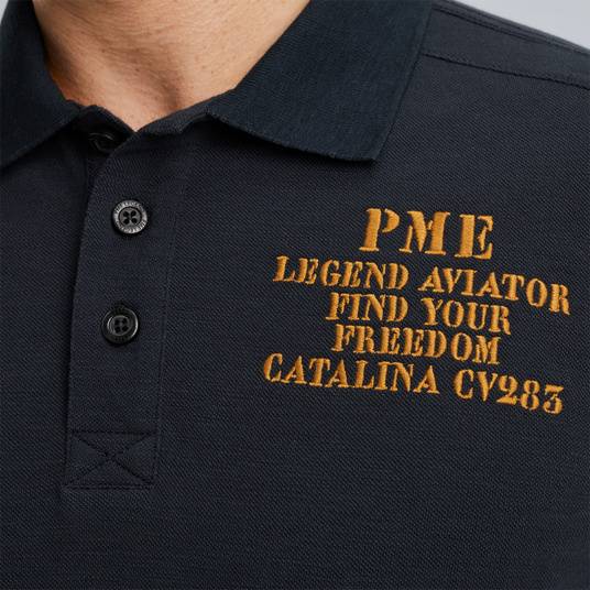 Pme Legend Poloshirt aus Piqué Letzte 2 Tage