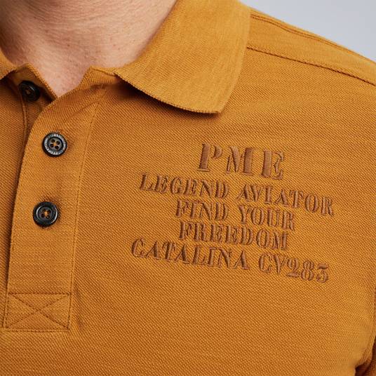 Pme Legend Poloshirt aus Piqué Zeitbegrenzte Promotion