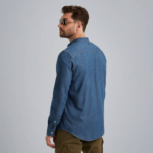 Pme Legend Hemd mit Indigo-Waschung zollfrei