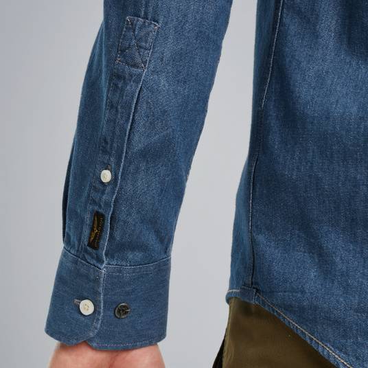 Pme Legend Hemd mit Indigo-Waschung zollfrei