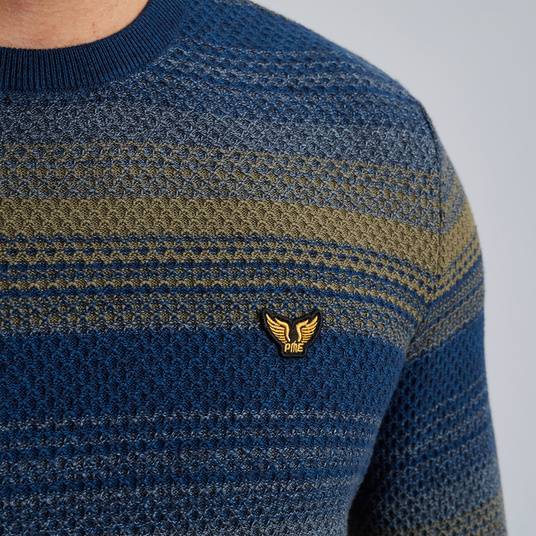 Pme Legend Pullover mit Streifenmuster Lagerräumung