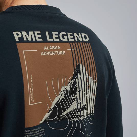 Pme Legend Sweatshirt mit Artwork Blitzangebot