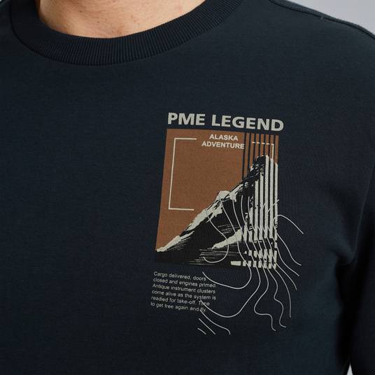 Pme Legend Sweatshirt mit Artwork Blitzangebot