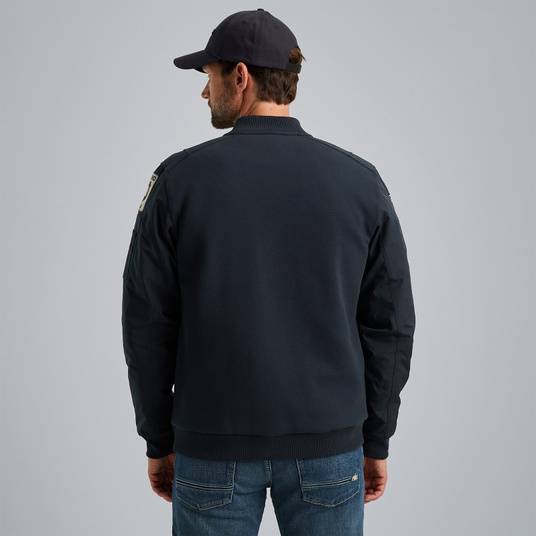 Pme Legend Sweatjacke mit Badges Tägliche Deals