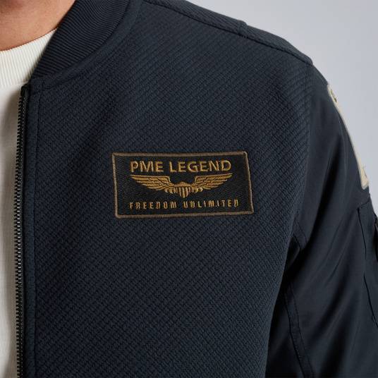 Pme Legend Sweatjacke mit Badges Tägliche Deals