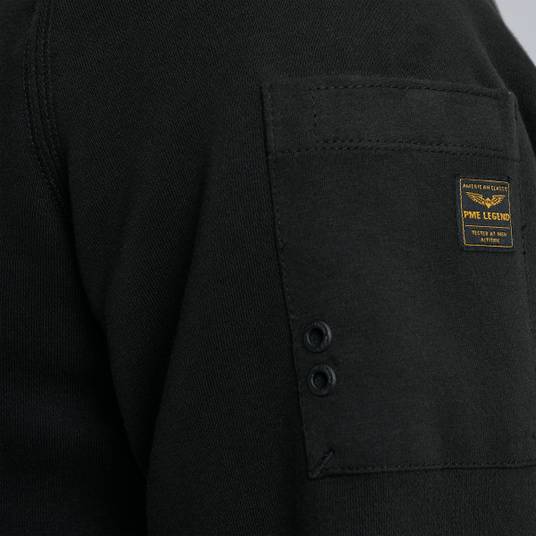 Pme Legend Sweatshirt mit Flight-Pocket Sonderangebote