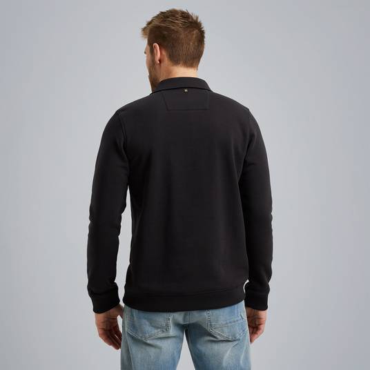 Pme Legend Sweatshirt mit Polokragen Riesige Ersparnisse