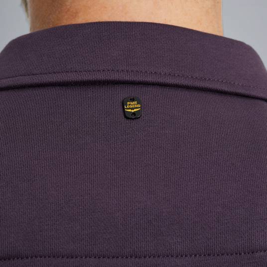 Pme Legend Sweatshirt mit Polokragen Super Sparpreis