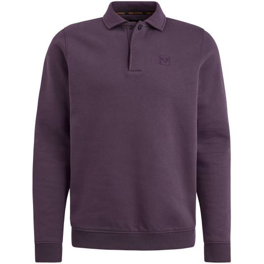 Pme Legend Sweatshirt mit Polokragen Super Sparpreis