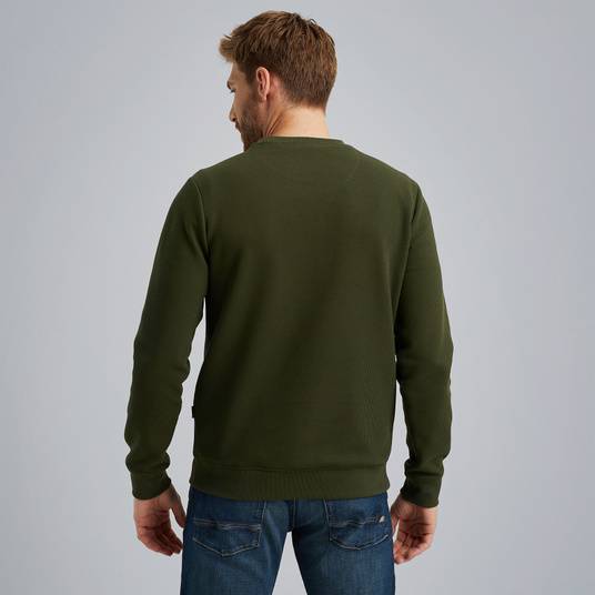 Pme Legend Sweatshirt mit Waffelstruktur Letzte 3 Tage