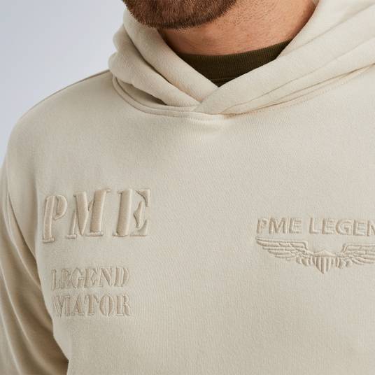 Pme Legend Hoodie aus Frottee-Sweatstoff JETZT KAUFEN