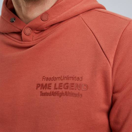 Pme Legend Hoodie aus Terry-Sweatstoff Letzte 2 Tage