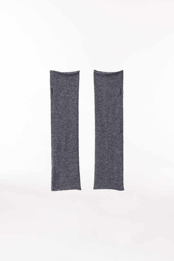 Prinz Berlin Kaschmir Arm Warmers Fine Knit Graphit Online Outlet
