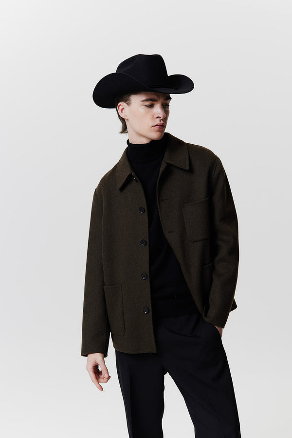 Prinz Berlin Merino Cowboy Hut Lifted Brim Schwarz Letzter Tag