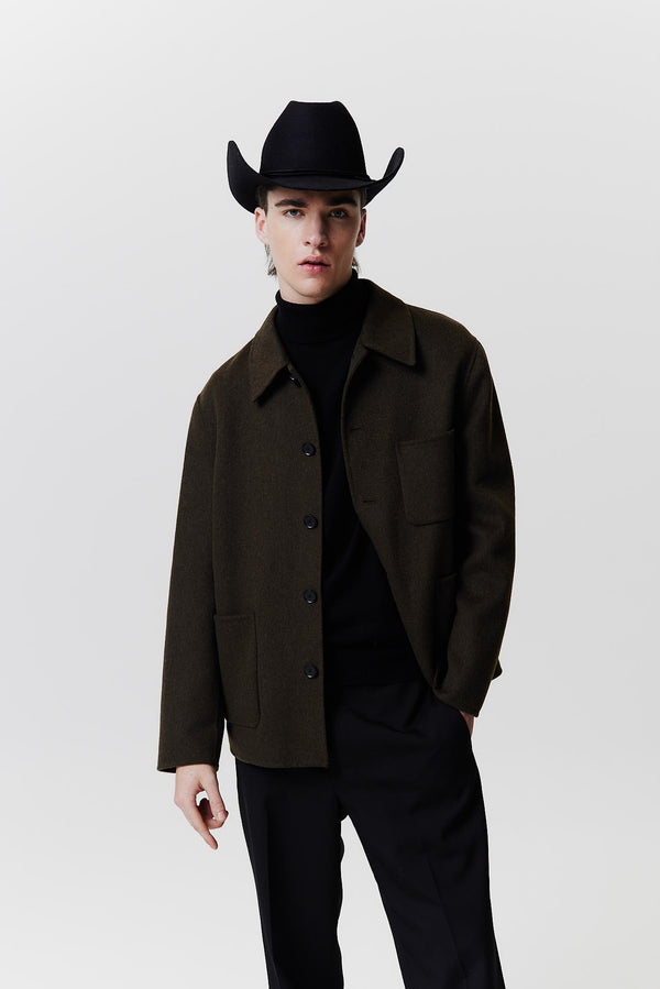 Prinz Berlin Merino Cowboy Hut Lifted Brim Schwarz Letzter Tag