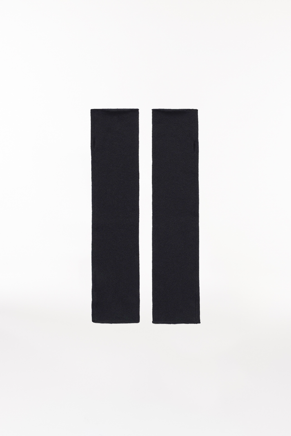 Prinz Berlin Kaschmir Arm Warmers Fine Knit Schwarz Riesige Rabatte