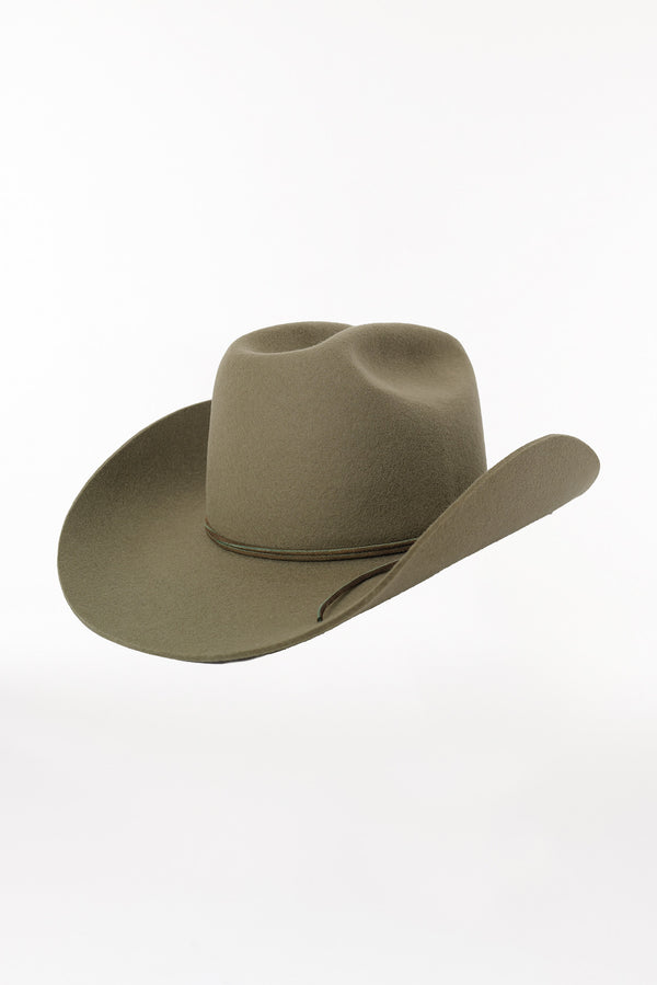 Prinz Berlin Merino Cowboy Hut Lifted Brim Pistazie Begrenzt auf 3 Tage