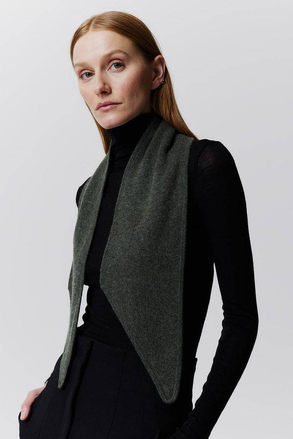 Prinz Berlin Kaschmir Bandeau Fine Knit Grün Neuheiten