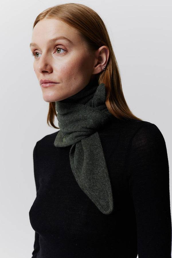 Prinz Berlin Kaschmir Bandeau Fine Knit Grün Neuheiten