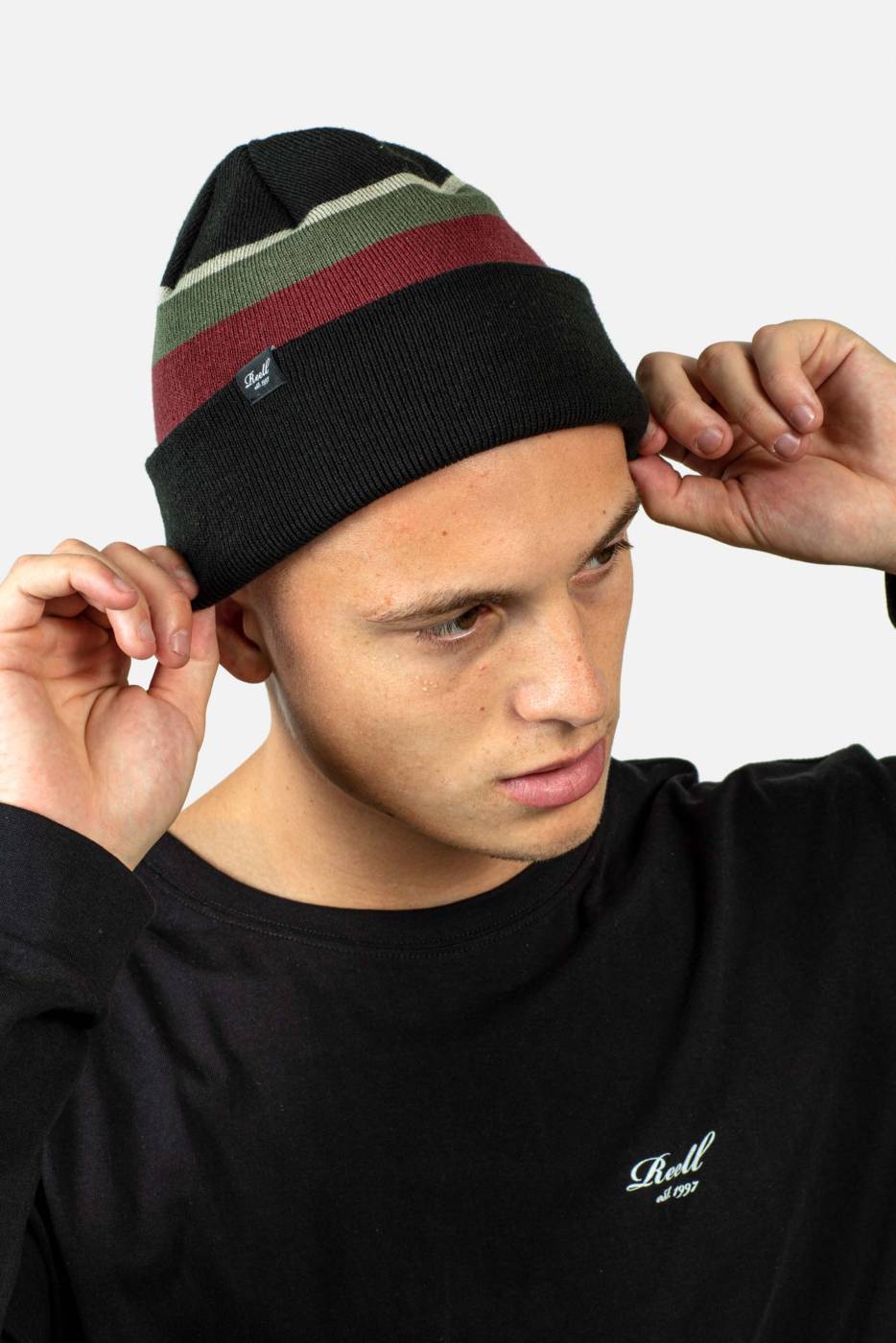 Reell Striped Beanie Jubiläumsangebot