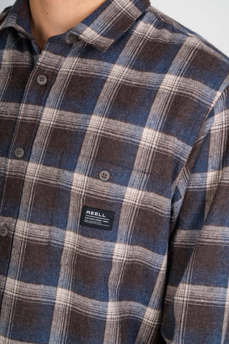 Reell Alvar Check Shirt Schlussverkauf