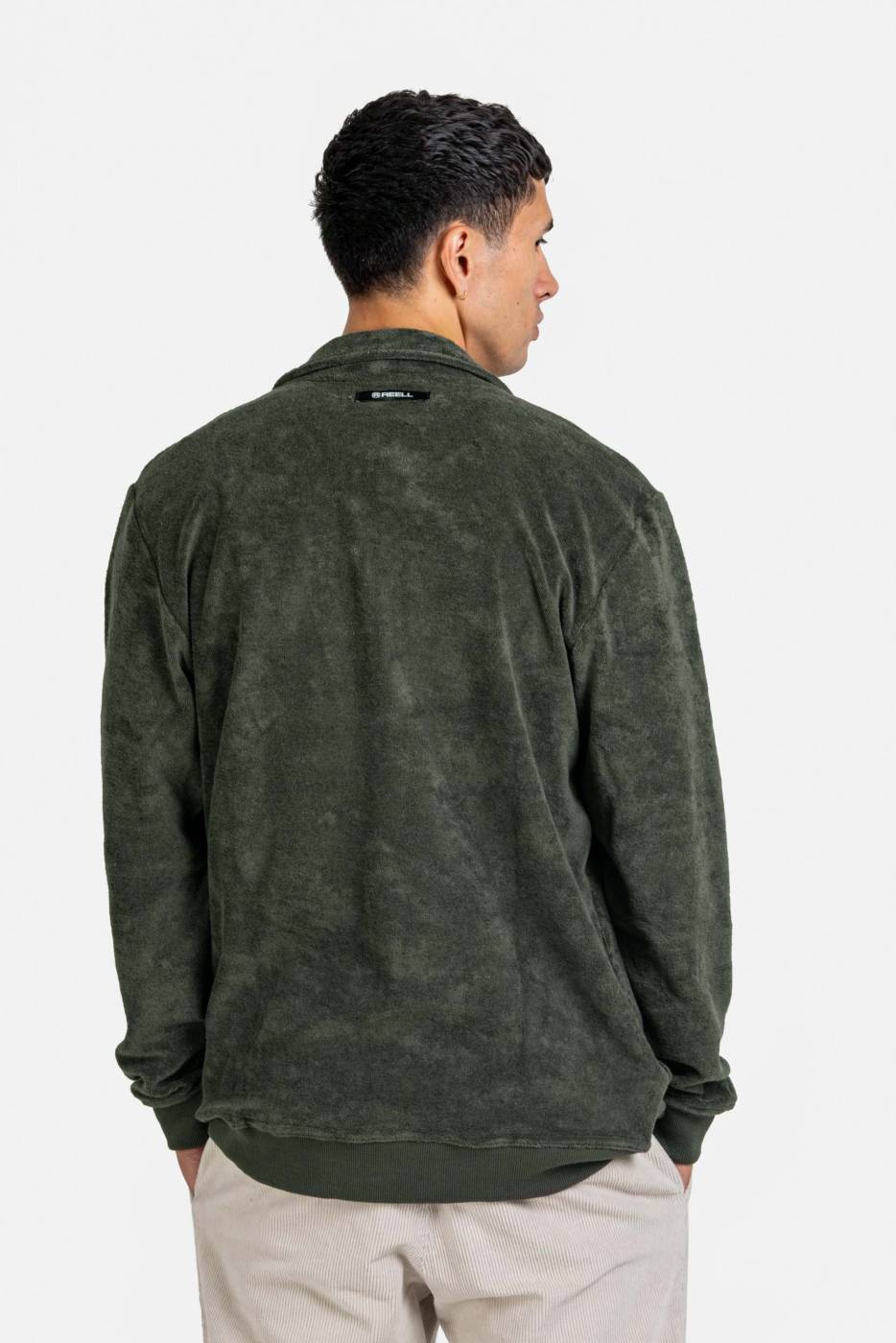 Reell Smooth Zip Sweatshirt Große Rabatte