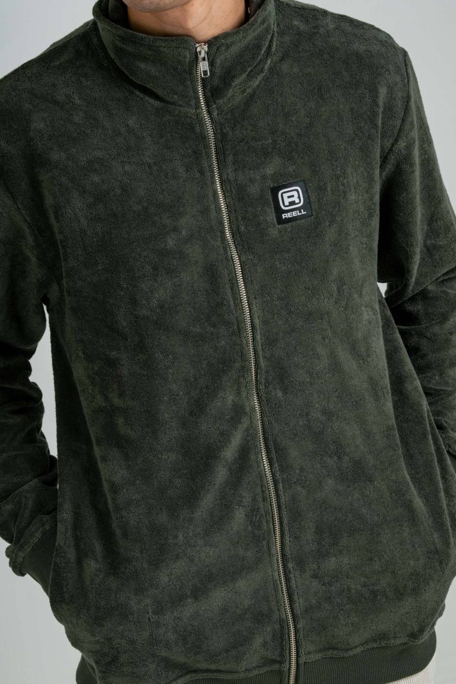 Reell Smooth Zip Sweatshirt Große Rabatte