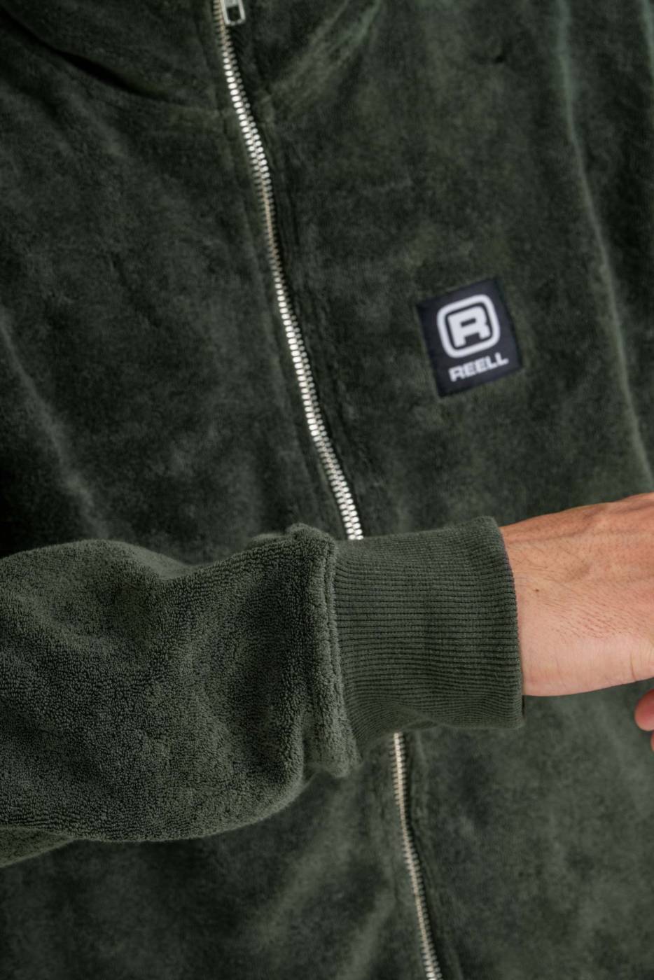 Reell Smooth Zip Sweatshirt Große Rabatte