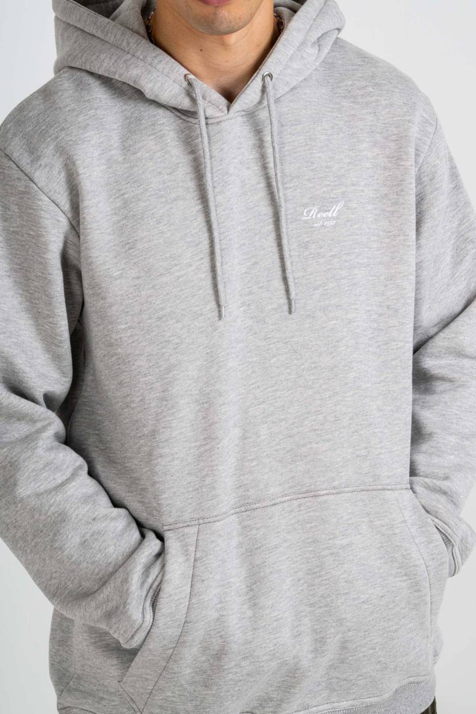 Reell Staple Logo Hoodie 50% Rabatt mit kostenlosem Versand