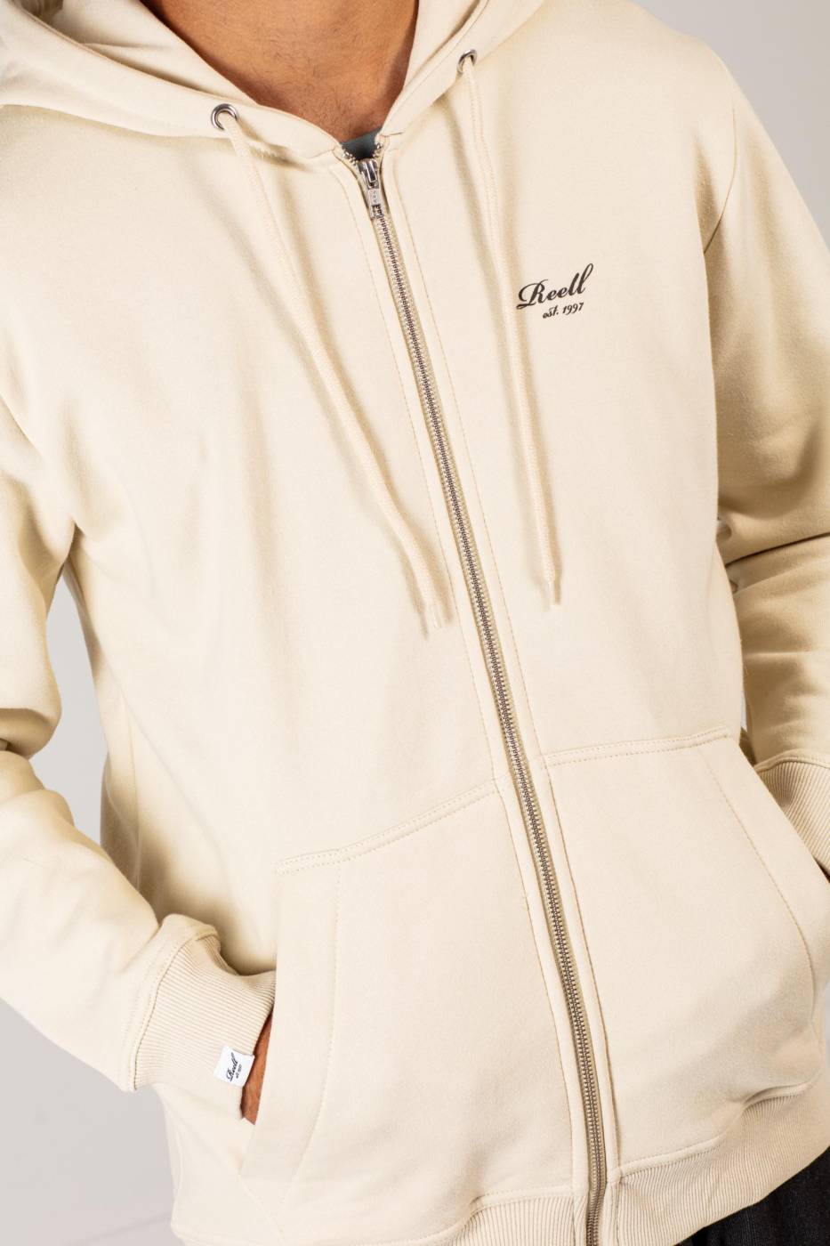 Reell Staple Logo Zip Hoodie zollfrei
