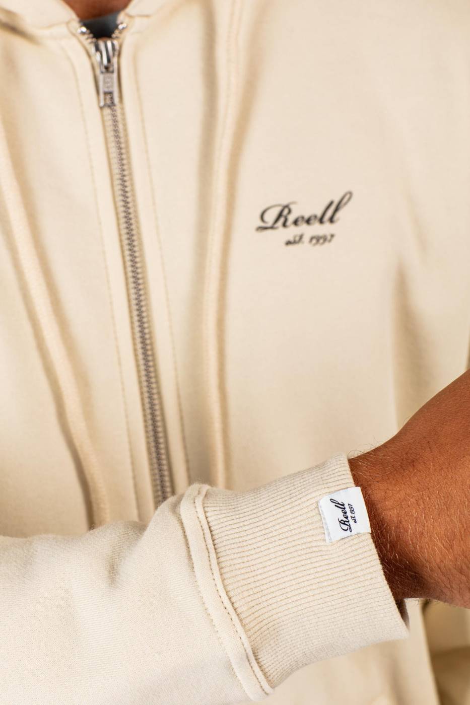 Reell Staple Logo Zip Hoodie zollfrei