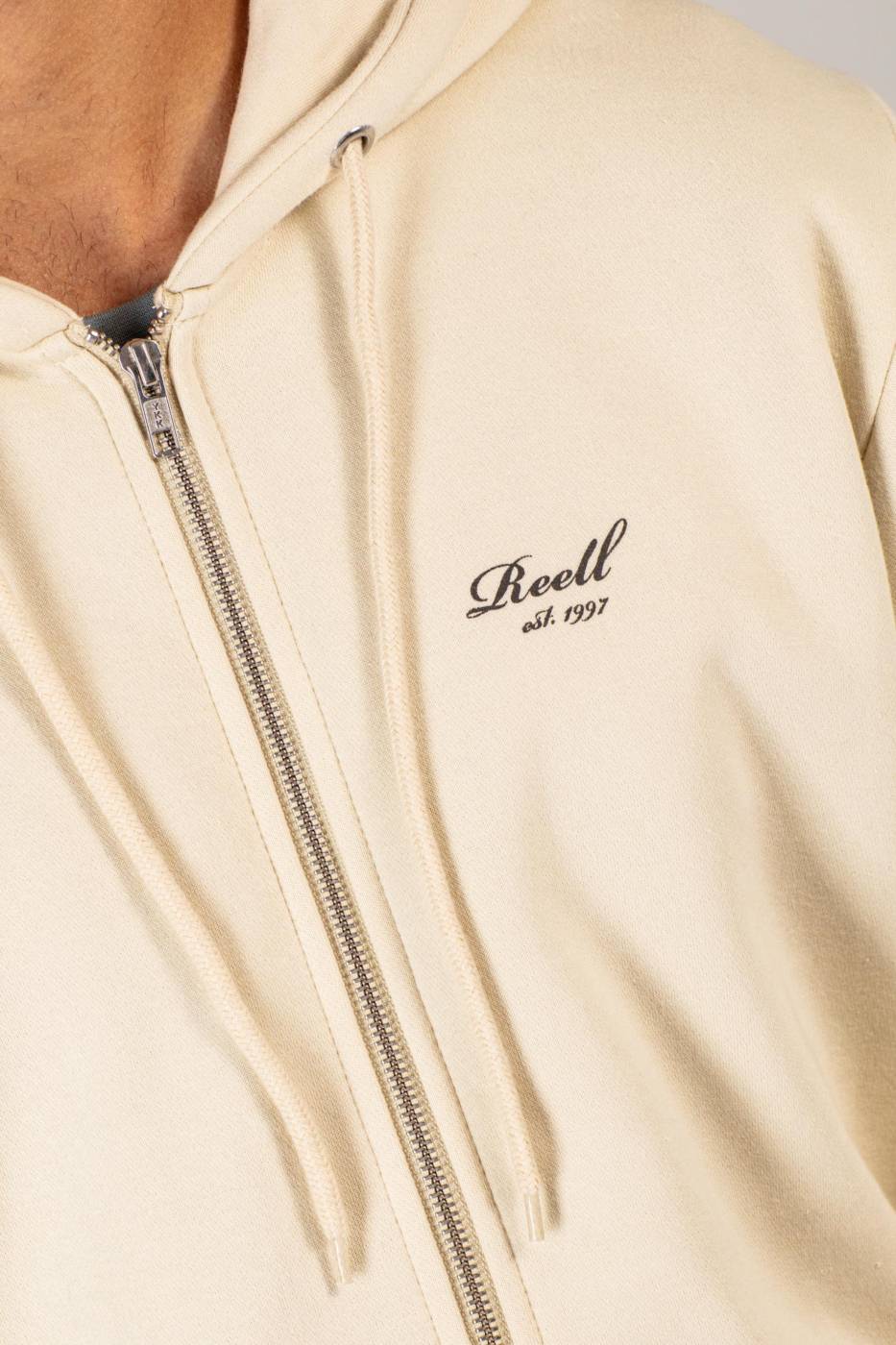 Reell Staple Logo Zip Hoodie zollfrei