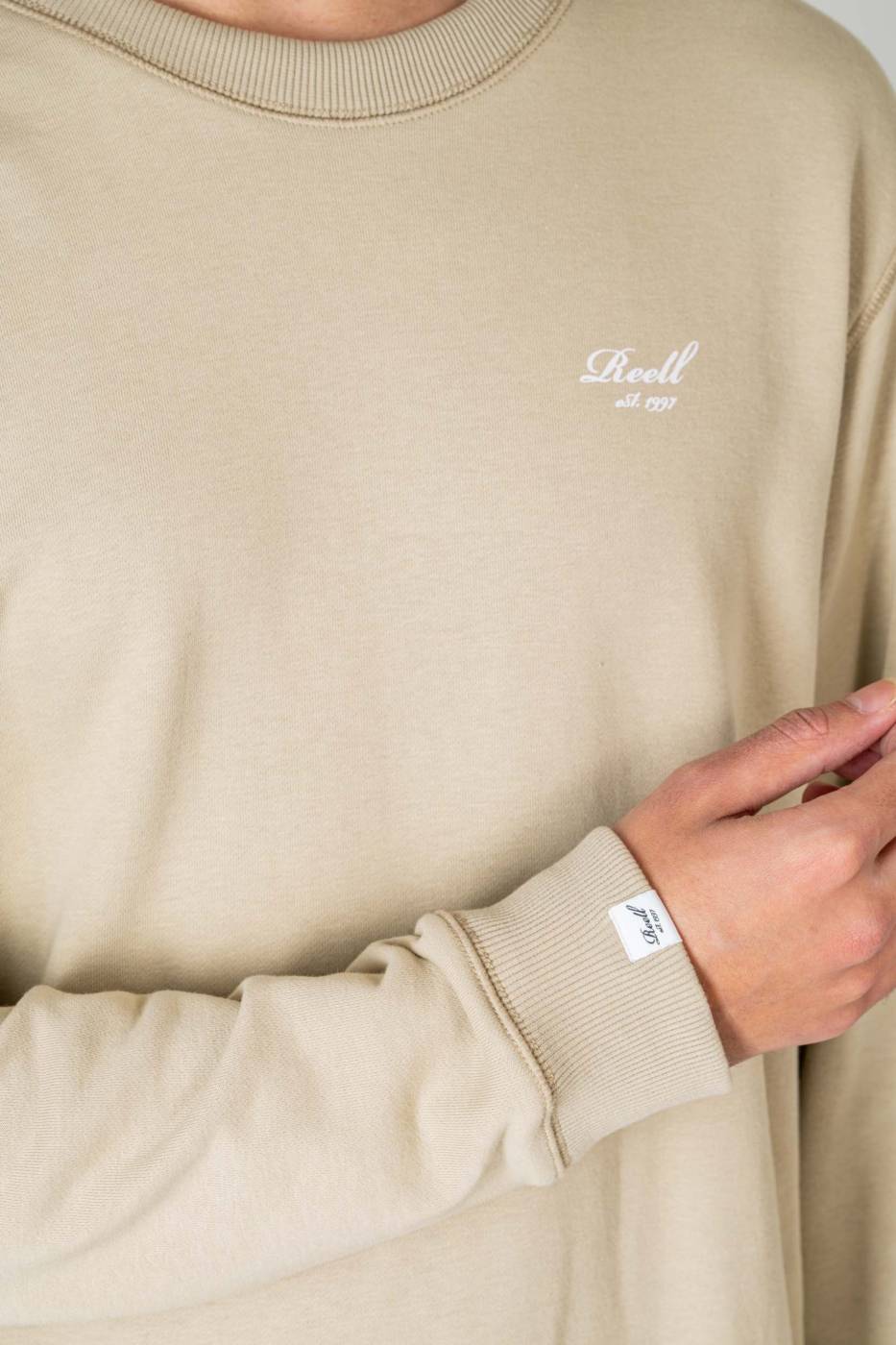 Reell Staple Terry Crewneck Hotsell