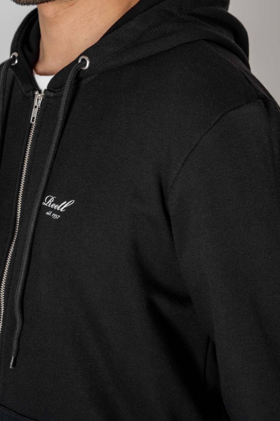 Reell Staple Terry Zip Hoodie Flash Sale