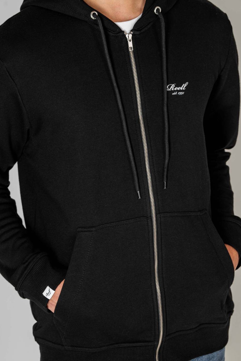 Reell Staple Terry Zip Hoodie Flash Sale