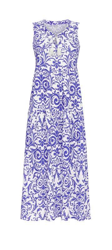 Ringella Maxikleid im Stufen-Look Heißer Verkauf